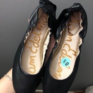 Sam Edelman Black Flats